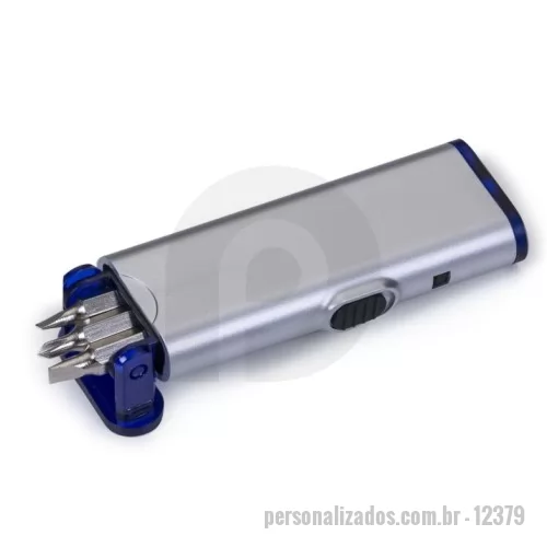 Kit ferramenta personalizado - Kit Ferramentas 3 Peças com Lanterna