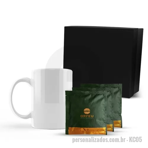 Kit gourmet personalizado - Kit Gourmet Com Caneca Personalizado