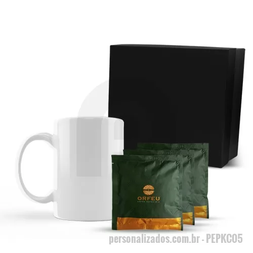 Kit gourmet personalizado - Kit Gourmet com Caneca