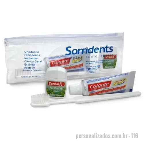 Kit higiene oral personalizado - Kit Higiene Bucal