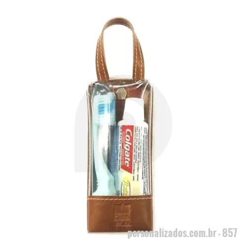 Kit higiene oral personalizado - Kit Bucal contendo escova e creme dental
