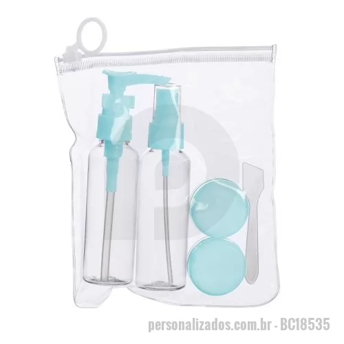 Kit higiene pessoal personalizado - Kit Higiene pessoal e Viagem 5 Peças
