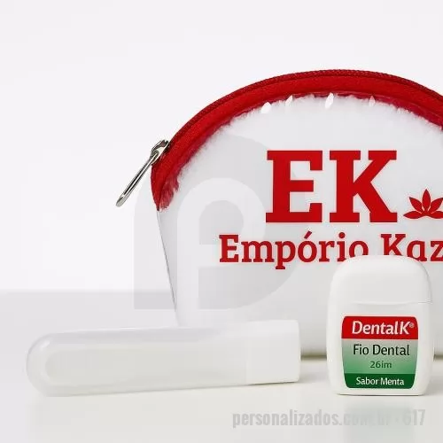 Kit higiene pessoal personalizado - Kit Higiene Bucal Personaliado