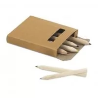 Kit para Colorir com 6 mini Lapis Promocional