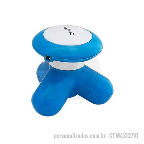 Kit massagem personalizado - Massageador Elétrico para Brindes, Peso 104 gramas, Dimensões 9 x 8 cm