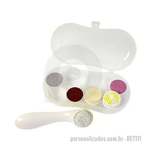 Kit personalizado - Conjunto de beleza para os pés contendo 6 peças.