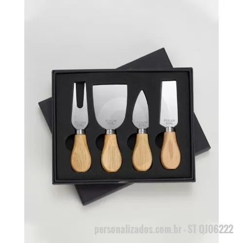 Kit personalizado personalizado - Kit Queijo com 4 Pecas Personalizado
