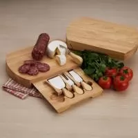  Kit Queijo 5 Peças - 18 x 27,7 x 3,5 cm