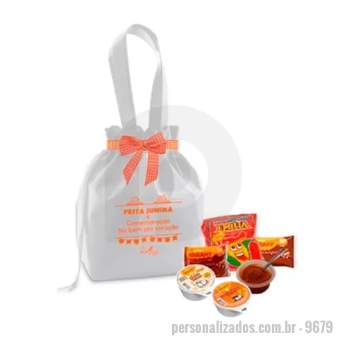 Kit temático personalizado - Kit Festa Junina Bolsa de Doces Beetrade