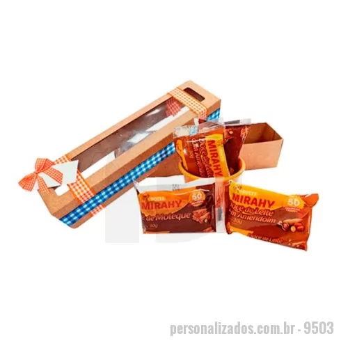 Kit temático personalizado - Kit Caixinha de Doces Juninos Beetrade