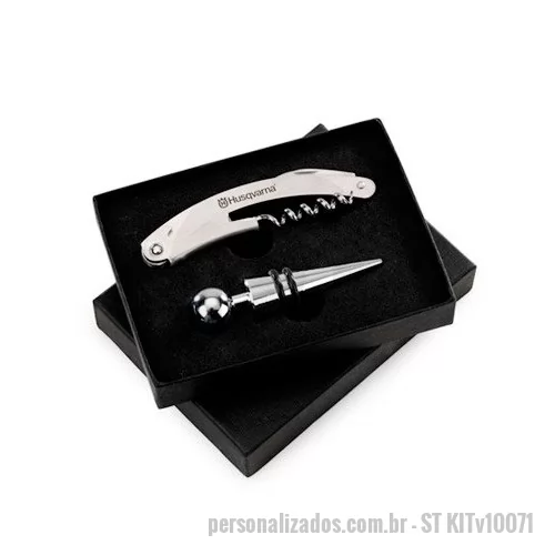 Kit vinho personalizado - Kit Vinho Personalizado para Presente