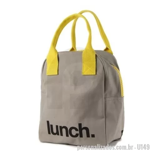Lancheira térmica personalizada - ancheira  bolsa termica marmiteira personalizada com logo 