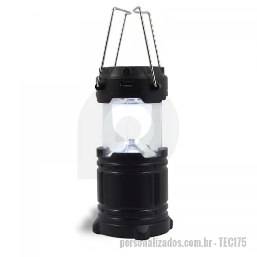 Lanterna personalizada - Lanterna Personalizada - TEC175 - Lanterna Recarreg?vel Personalizada - 119625 - Lanterna