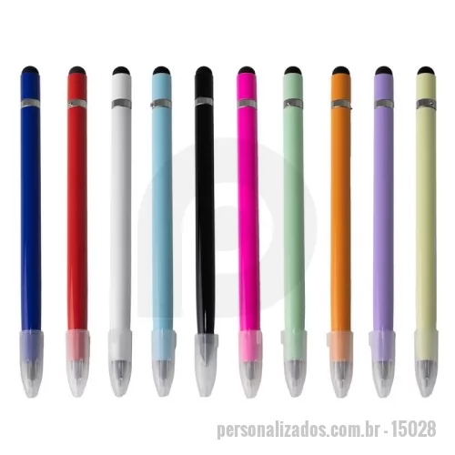 Lápis personalizado - Lápis metal infinito touchscreen com borracha e ponteira de grafite e liga metálica resistente, não é necessário apontá-lo.
