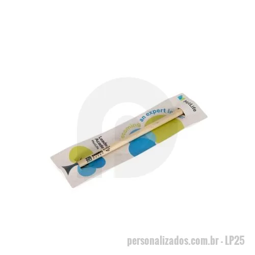 Lápis personalizado - Lápis Semente Personalizado