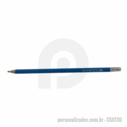 Lápis personalizado - Lápis Escolar com borracha e sem borracha