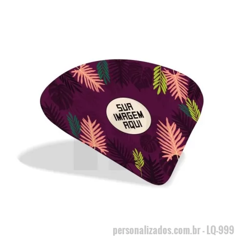 Leque personalizado - Leque personalizado, feito em psao 1mm, material semelhante a acrilico, personalizado impressão direta UV ou adesivo com película protetiva. Pode ser feitos em pequena quantidade e em qualquer tamanho e formato.