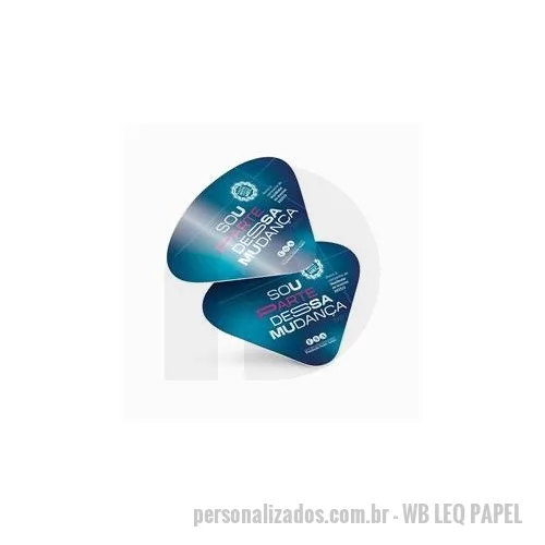 Leque personalizado - Leque , ventarola em Papel TRIPLEX  impressão 4x4 cores 