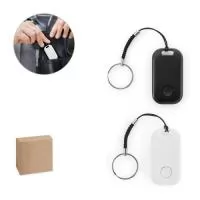 Localizador sem fios em abs, ideal para chaveiros, carteiras e bagagens. Encontre objetos através do smartphone, compatível com ios e android via app gratuita isearching.