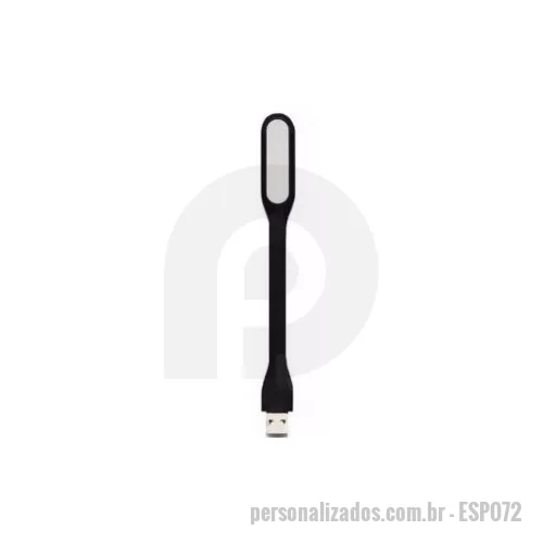 Luminária personalizada - Luminária USB com Led