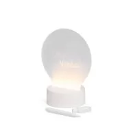 Luminária de Mesa com Quadro de Mensagens em LED Personalizada