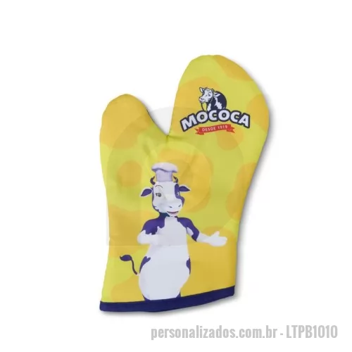 Luva térmica personalizada - Luva Térmica Personalizada em Tecido Poliéster com Tecido Brim