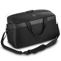 Mala executiva em poliéster 600D com interior em 210D, compartimento interno com zíper,  alça de ombro e mão, entrada usb, cadeado com senha/segredo, cadeado tipo TSA e compartimento para notebook de até 15,6".  Dimensão do produto: 25x46x21cm (AxLxP) Peso do Produto: 0,970kg Quant. por Caixa: 10pçs Dimensão da caixa: 70 x 34 x 55 cm
