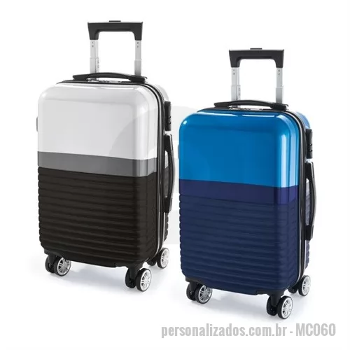 Mala de viagem personalizada - Mala de Viagem com Rodas Duplas Giratórias