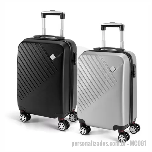 Mala de viagem personalizada - Mala de Viagem com Rodas Duplas Giratórias