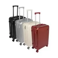 Pensada para tornar as viagens mais práticas e confortáveis, esta mala combina estrutura resistente com design exclusivo e espaço para personalização. Leve e ideal para acompanhar suas viagens, ela conta com espaço interno com divisória, que contém bolso em tela e outro espaço com cinta compressora para manter tudo no lugar. Além disso, conta com 4 apoios laterais para descanso e 4 rodas com giro 360°, oferecendo facilidade de locomoção em qualquer direção. Seu puxador ergonômico ajustável, 2 alças de mãos e cadeado TSA garantem máxima proteção e mobilidade. A escolha perfeita para quem busca uma mala espaçosa, fácil de manusear e que proporciona praticidade e segurança durante as viagens.