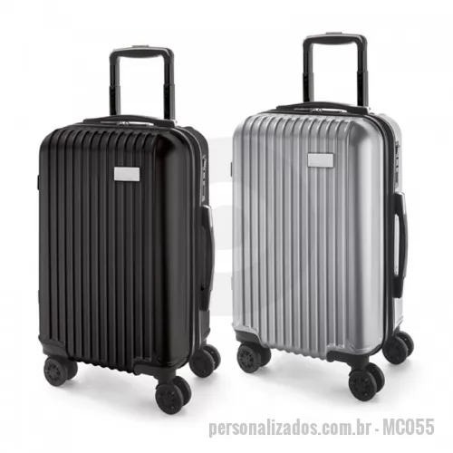 Mala personalizada - Mala de Viagem Executivo com Rodas Duplas Giratórias
