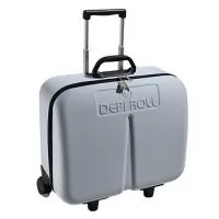 Mala de viagem retangular com gravação em relevo ou transfer, permitindo tanto a originalidade das inúmeras combinações de cores, quanto o estilo clean e minimalista das cores básicas e gravação em relevo.  Temomoldada em E.V.A, revestida em malha helanca e com acabamento interno, pode ser personalizada com divisória para notebook, bolsos com zípers ou demais compartimentos que facilitem o uso para seus clientes.  Sendo um brinde corporativo versátil, pode atender tanto a um público que aprecia viagens, quanto à grupos de empresários e comerciantes que participam de convenções e eventos. Neste último caso, a mala de viagens pode servir como mostruário/demonstrador de produtos – uma excelente forma de divulgar sua marca agradando e colaborando com seu público