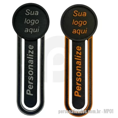 marca página personalizada - Marca Página, impresso em PLA, feito em impressora 3D.