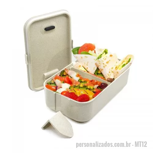 Marmita personalizada - Marmita com Porta Celular Personalizada