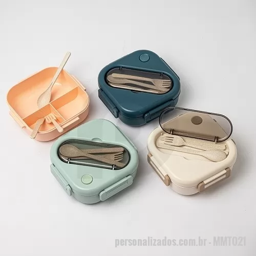 Marmita personalizada - Marmita Lancheira Plástica