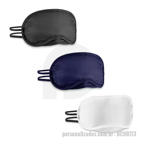 Máscara para dormir personalizada - Máscara para dormir em 190T