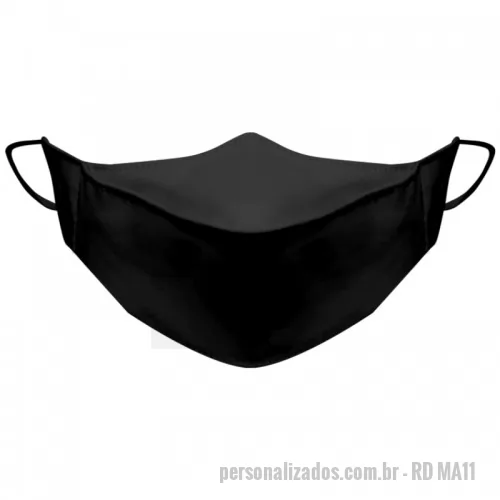 Máscara personalizada - Máscara Personalizada 3D com impressão em silk ou sublimação
