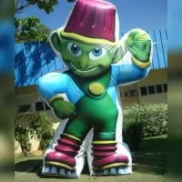 Mascote inflável