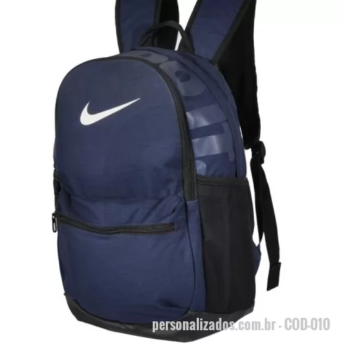 Mochila Escolar personalizada - Mochila personalizada com alça de ombro, confeccionada no Nylon 600, em todas as cores.