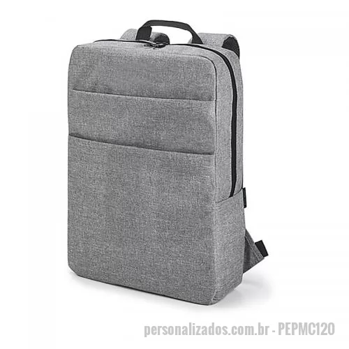 Mochila para notebook personalizada - Mochila personalizada para notebook em Nylon 600D