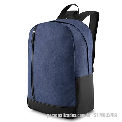 Mochila para notebook personalizada - As mochilas de notebook personalizada contam com amplo espaço interno, bolsos frontais e alças ajustáveis. Com baixo custo e área nobre para promover e personalizar sua logomarca, as mochilas de notebook personalizada são perfeitas como brindes para 