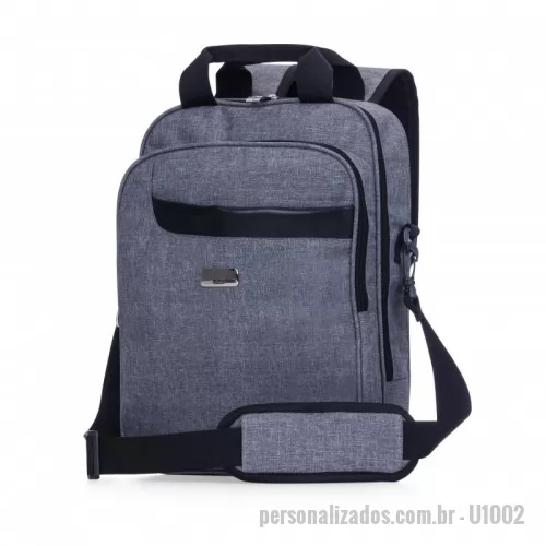 Mochila para notebook personalizada - MOCHILA NOTEBOOK EXECUTIVA PERSONALIZADA IMPERMEAVEL 