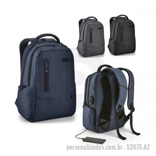 Mochila para notebook personalizada - MOCHILA PARA NOTEBOOK ATÉ 17 POL