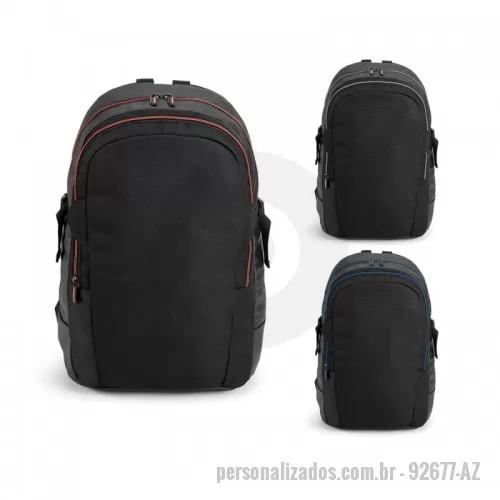 Mochila para notebook personalizada - MOCHILA COURO SINTÉTICO P/ NOTEBOOK ATÉ 17 POL