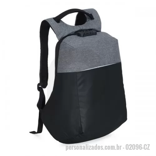 Mochila para notebook personalizada - MOCHILA ANTIFURTO PARA NOTEBOOK ATÉ 15,6 POL