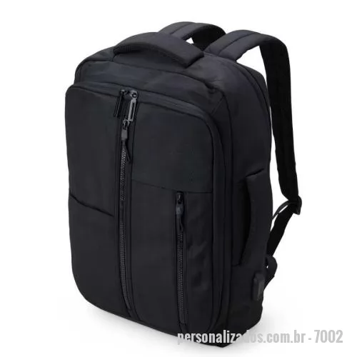 Mochila para notebook personalizada - Praticidade e versatilidade definem nossa Mochila de Nylon 21L o companheiro perfeito para suas rotinas diárias