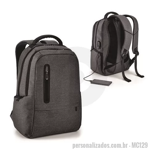 Mochila para notebook personalizada - Mochila para Notebook 17 Polegadas