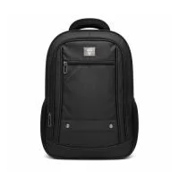 Mochila em poliéster super resistente, ideal para o dia a dia. Possui compartimento para notebook de até 15,6" garantindo segurança e praticidade. Conta com dois bolsos laterais em redinha para garrafas ou pequenos itens e dois bolsos frontais para armazenar objetos menores. Sua alça anatômica proporciona conforto no transporte, tornando-a a escolha perfeita para trabalho, estudo ou viagens.