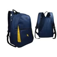 Mochila,1 compartimento  - bolso frontal com zíper  - passa fio  - alça de mão em fita CA 25mm  - costas e alças de ombro com espuma Pack  - porta notebook opcional, terminais reforçados com costura travete, medidas: 30cm comp x 44cm alt x 22cm larg