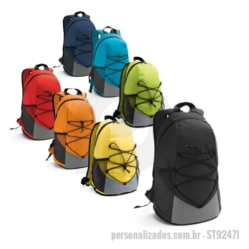 Mochila personalizada - Mochila Personalizada em Silk. Dimensões: 250 x 420 x 180 mm 